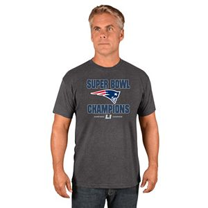 Men's Majestic New England Patriots Super Bowl LI Champs Run Down Tee