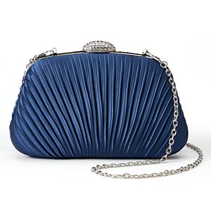 Gunne Sax by Jessica McClintock Brianna Satin Pleated Frame Clutch