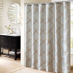 Bombay Teramo Embroidered Shower Curtain
