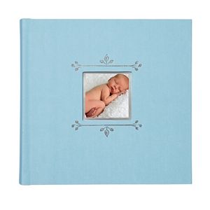C.R. Gibson 40-pg. Baby Boy Leaf Photo Book