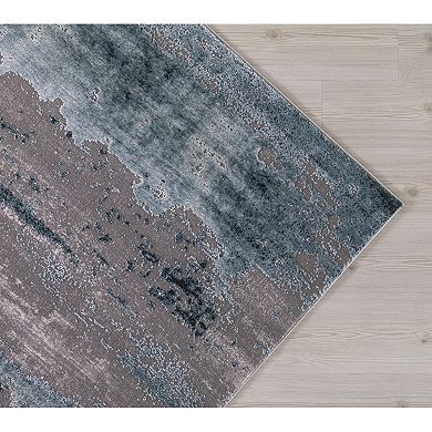 Concord Global Thema Lakeside Abstract Rug