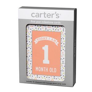 Carter's Baby's First Year Milestone Cards