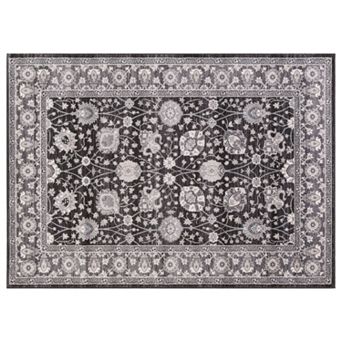 Concord Global Lara Vase Framed Floral Rug
