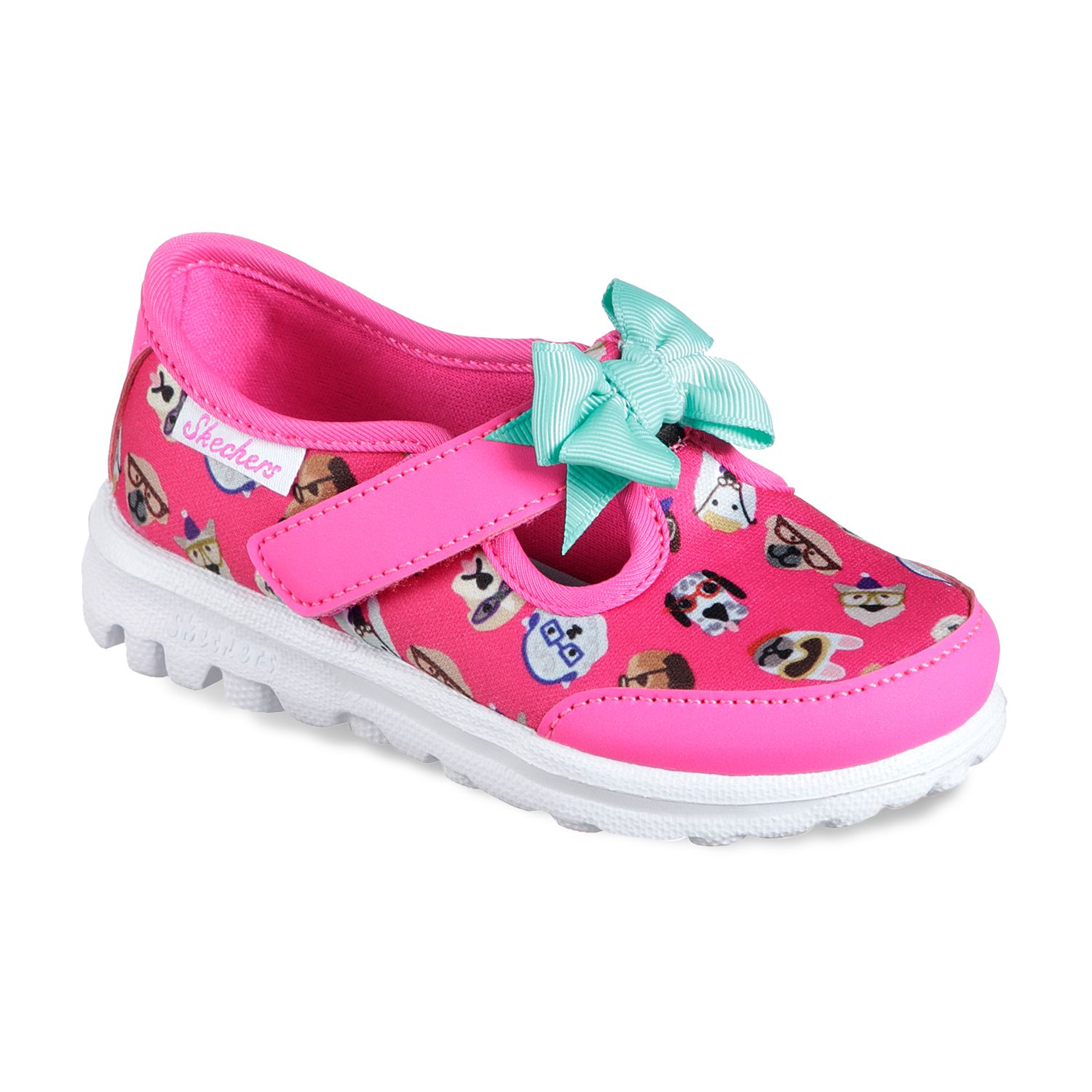 skechers with bow