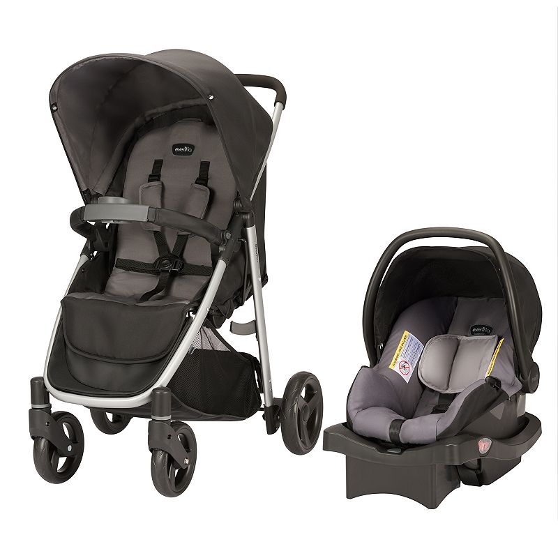 UPC 032884193684 product image for Evenflo Flipside Stroller Travel System, Grey | upcitemdb.com