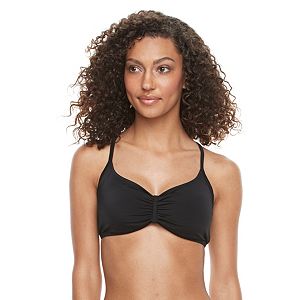 Women's S.O.S. Sun Ocean Sand Strappy Bra-Sized Bikini Top