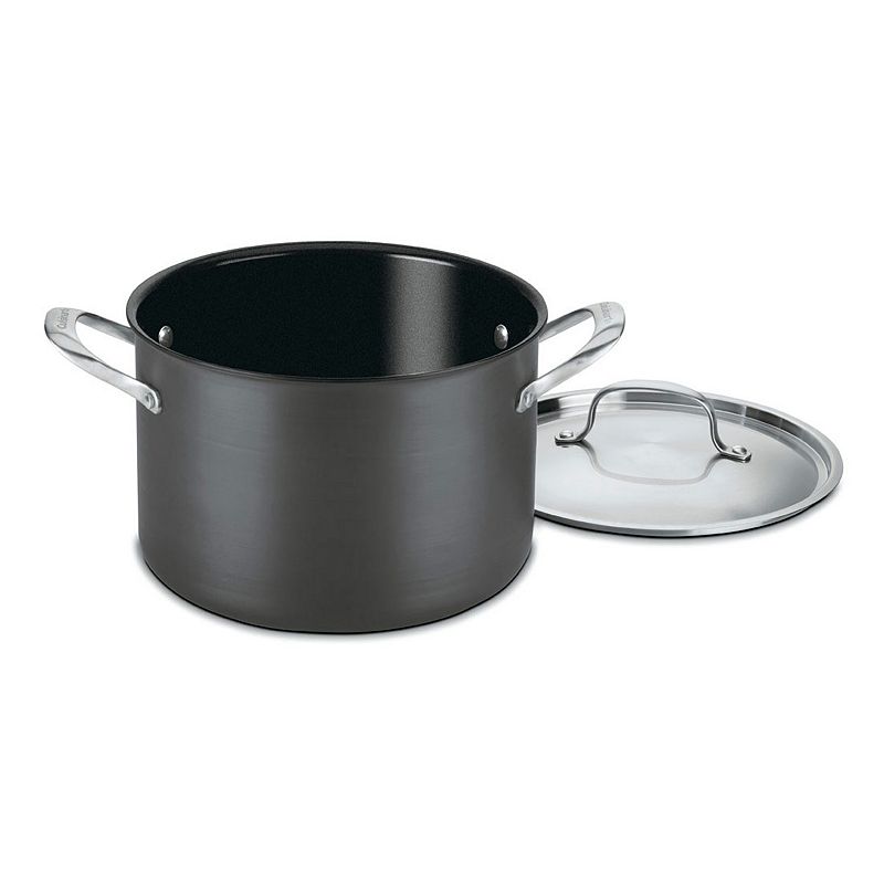 UPC 086279052032 product image for Cuisinart GreenGourmet Hard-Anodized Aluminum 6-qt. Stockpot, Grey, 6 QT | upcitemdb.com