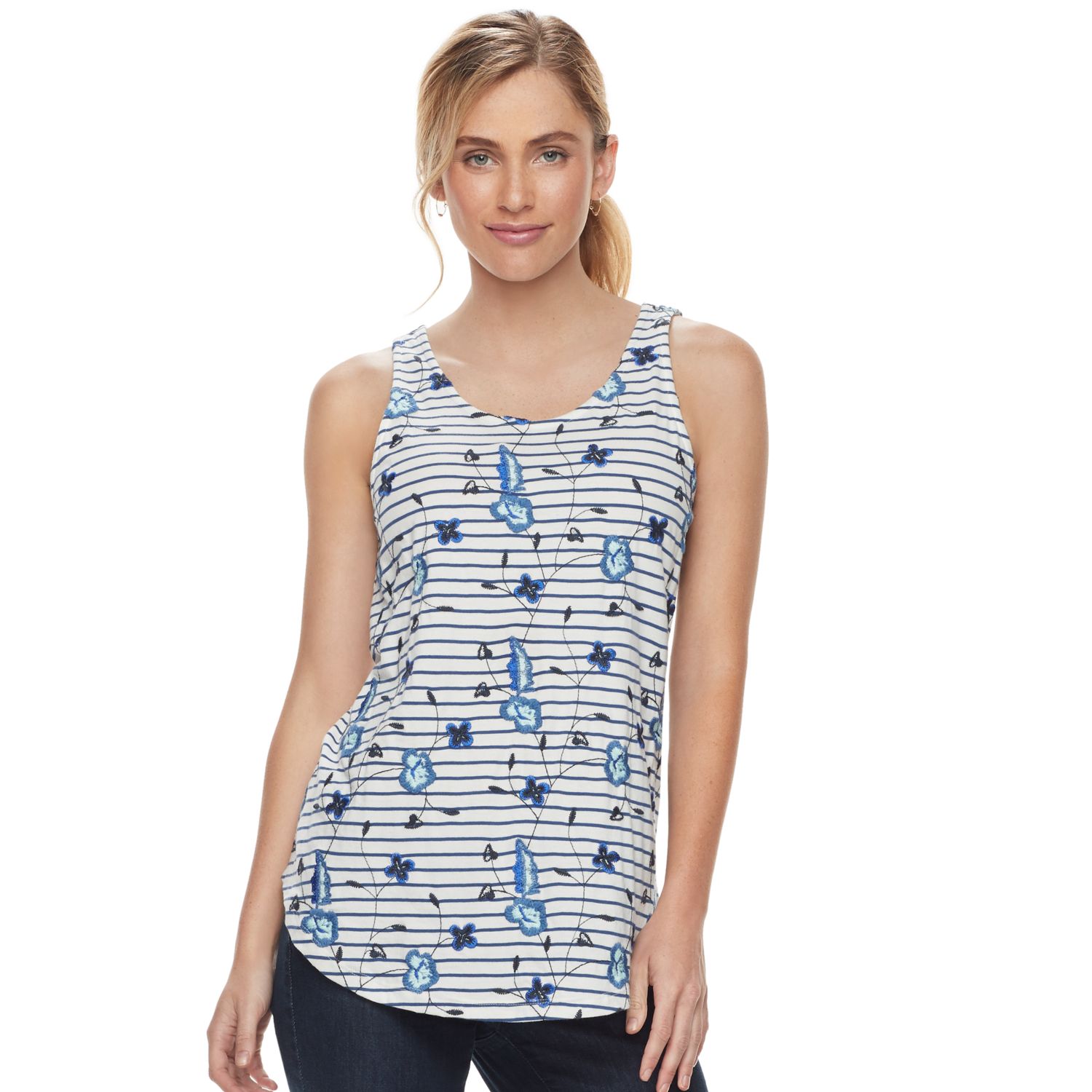 kohls womens sonoma tank tops