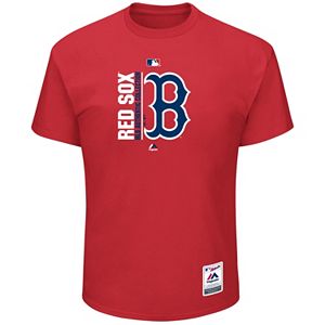 Big & Tall Majestic Boston Red Sox Authentic Collection Tee