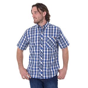 Men's Dickies Relaxed-Fit Plaid Button-Down Shirt