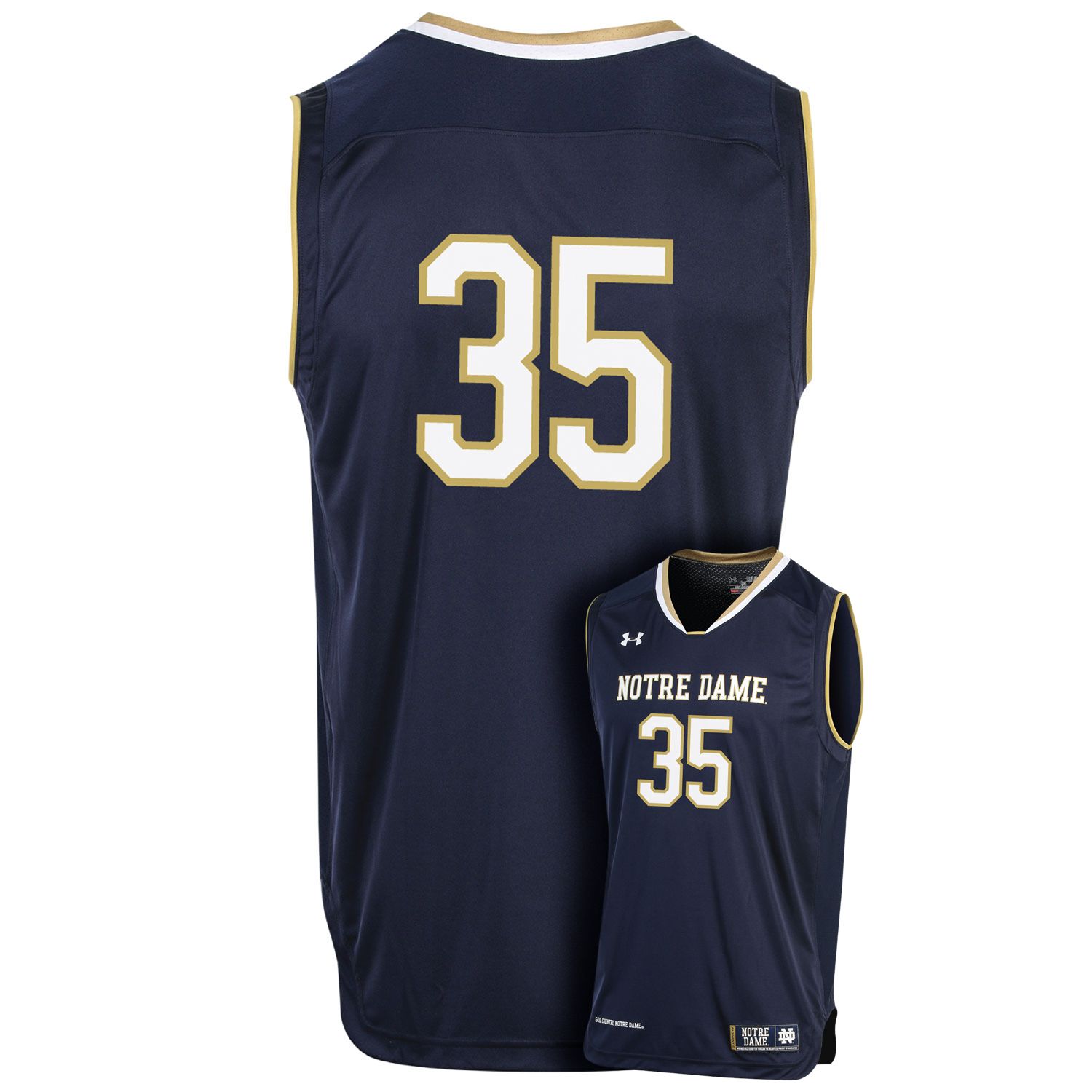 notre dame basketball jersey