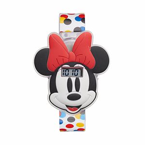 Disney's Minnie Mouse Kids' Polka Dot Digital Light-Up Watch
