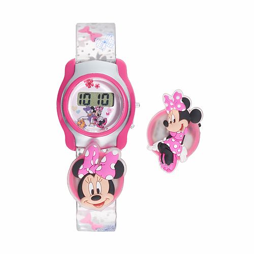 digital minnie mouse watch