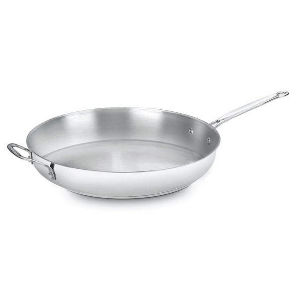 Cuisinart 8.07-in Stainless Steel Cooking Pan with Lid(s) Included in the Cooking  Pans & Skillets department at