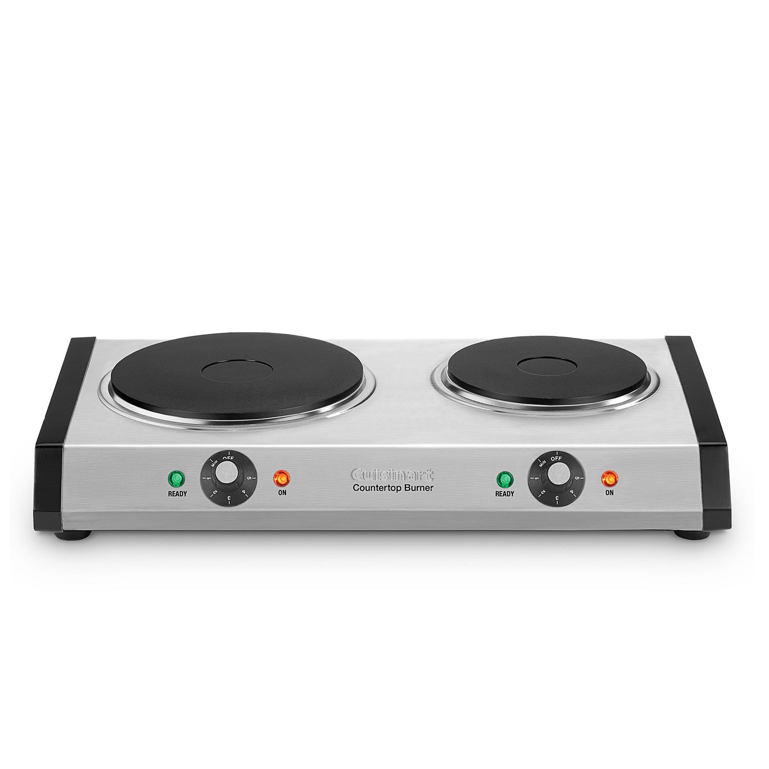 Bene Casa single coil electric burner in black