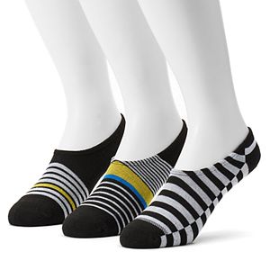 Men's Converse 3-pack Made For Chucks Striped Liner Socks