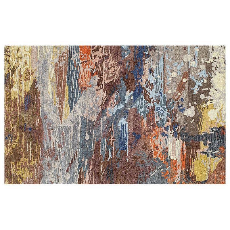 Momeni Millenia Abstract Rug, Multi, 2X8 Ft