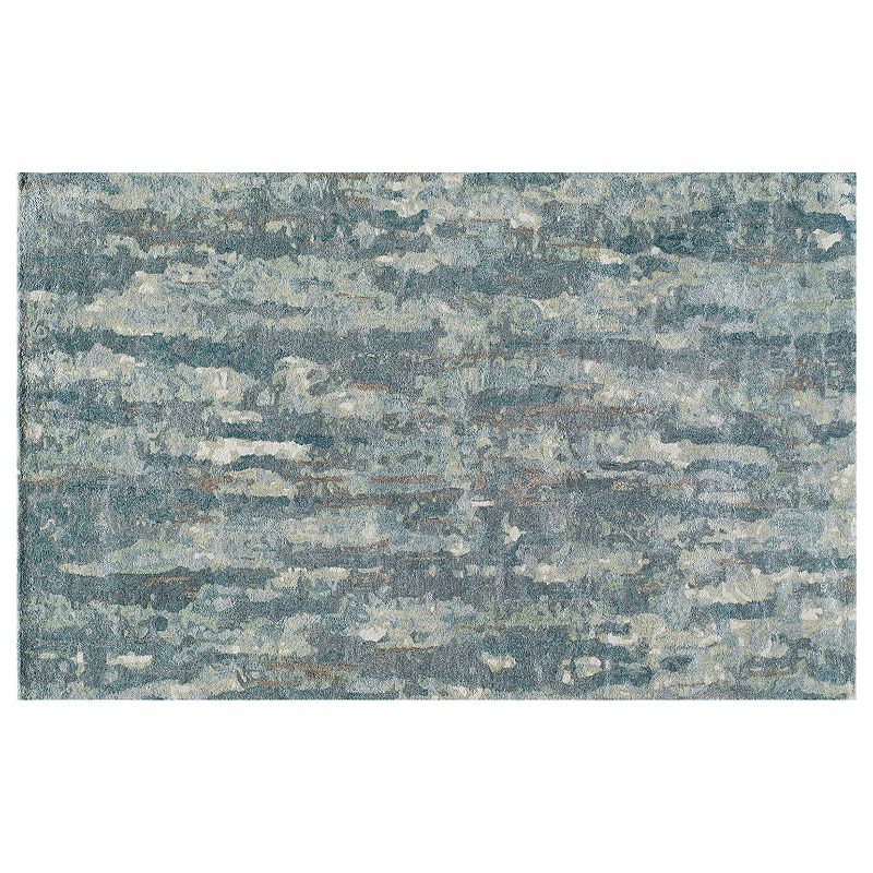 Momeni Millenia Serous Abstract Rug, Med Grey, 5X8 Ft