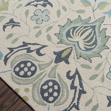 Momeni Newport Nottingham Floral Wool Rug