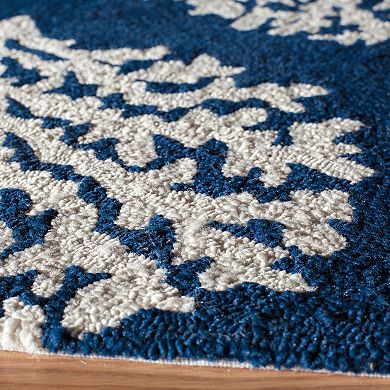 Momeni Veranda Coral Mildew Resistant Indoor Outdoor Rug