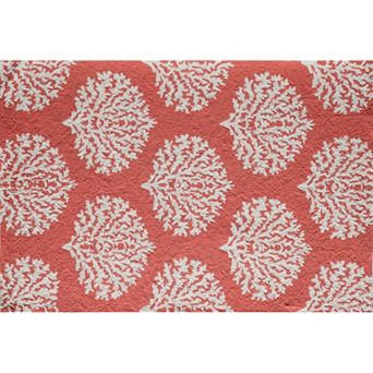Momeni Veranda Coral Mildew Resistant Indoor Outdoor Rug