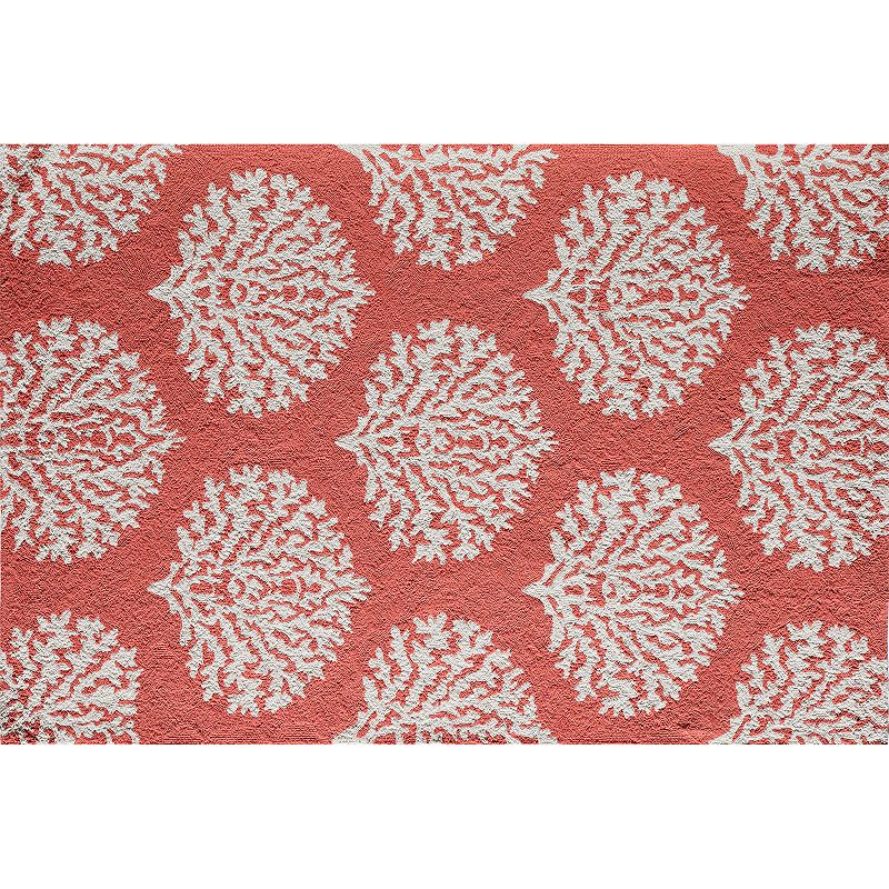 30842535 Momeni Veranda Coral Indoor Outdoor Rug, Brt Orang sku 30842535