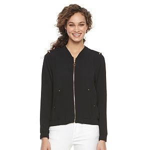 Women's Harve Benard Embellished Bomber Jacket