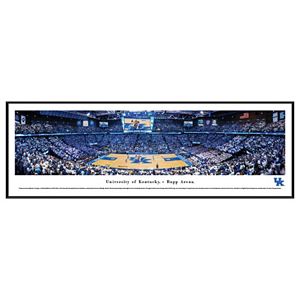 Kentucky Wildcats Basketball Stadium Framed Wall Art