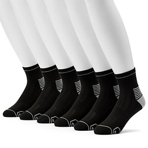 Men's Wilson 6-pack Sport Quarter Socks