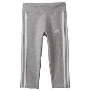 Girls 4-6x adidas Striped Running Tights