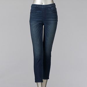Petite Simply Vera Vera Wang Capri Jeggings