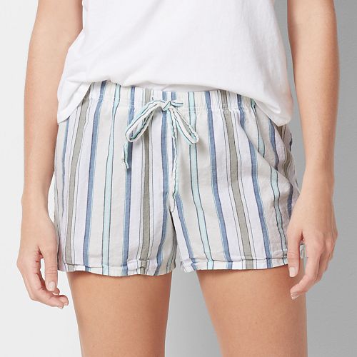 Women's SONOMA Goods for Life® Basic Poplin Sleep Shorts