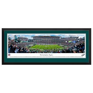Philadelphia Eagles Stadium 50-Yard Line Framed Wall Art