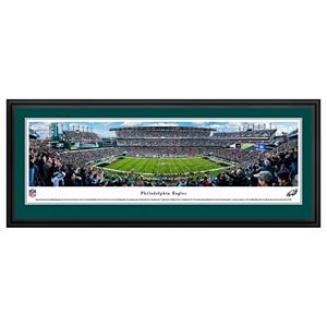 Philadelphia Eagles Stadium 50-Yard Line Framed Wall Art