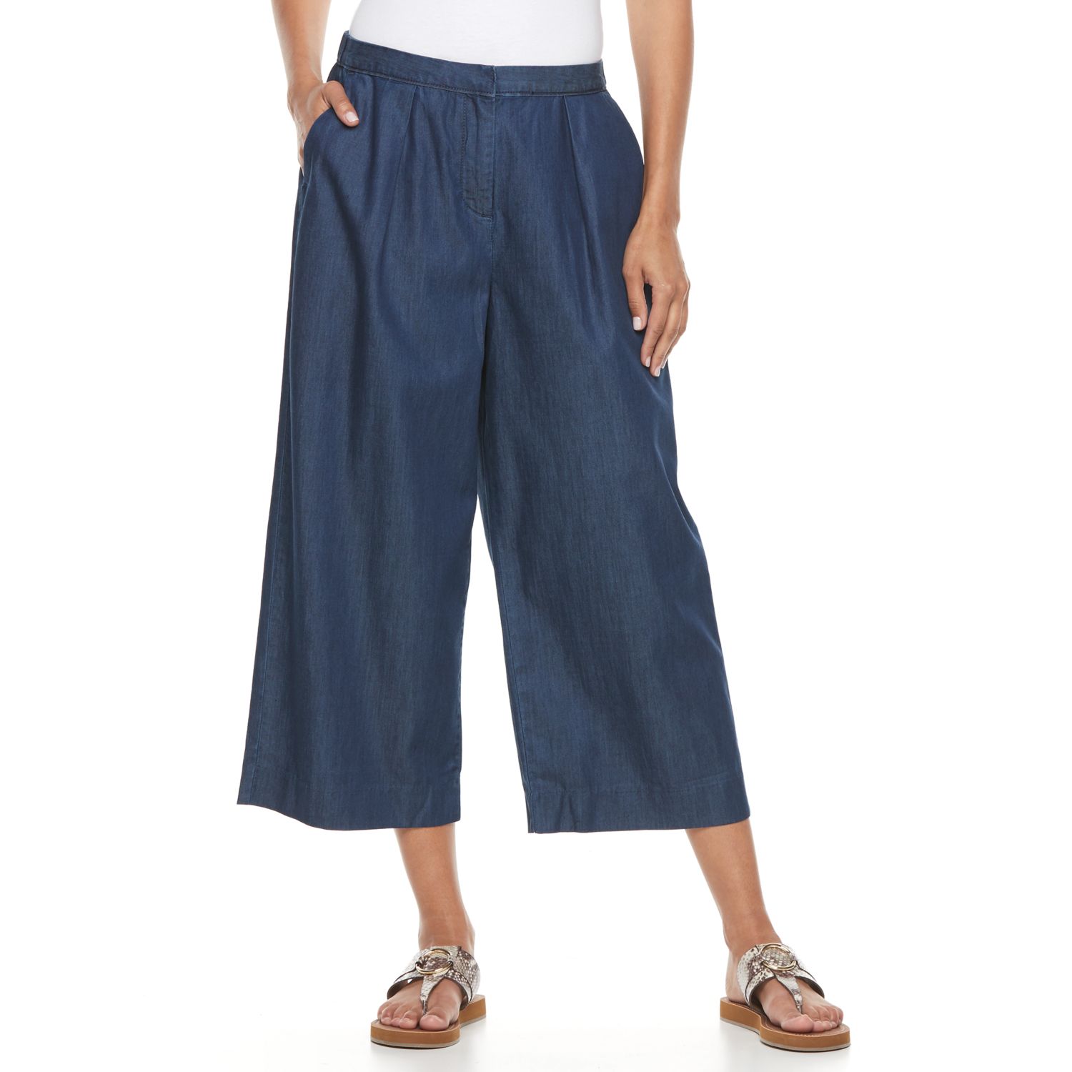 kohls womens jean capris