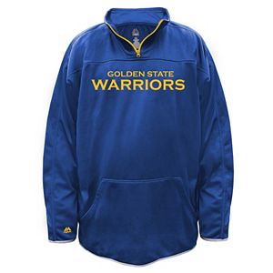 Big & Tall Majestic Golden State Warriors Birdseye Pullover