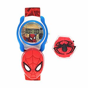 Marvel Comics Spider-Man Kids' Digital Charm Watch