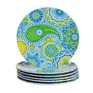 Certified International Boho 6-pc. Salad Plate Set