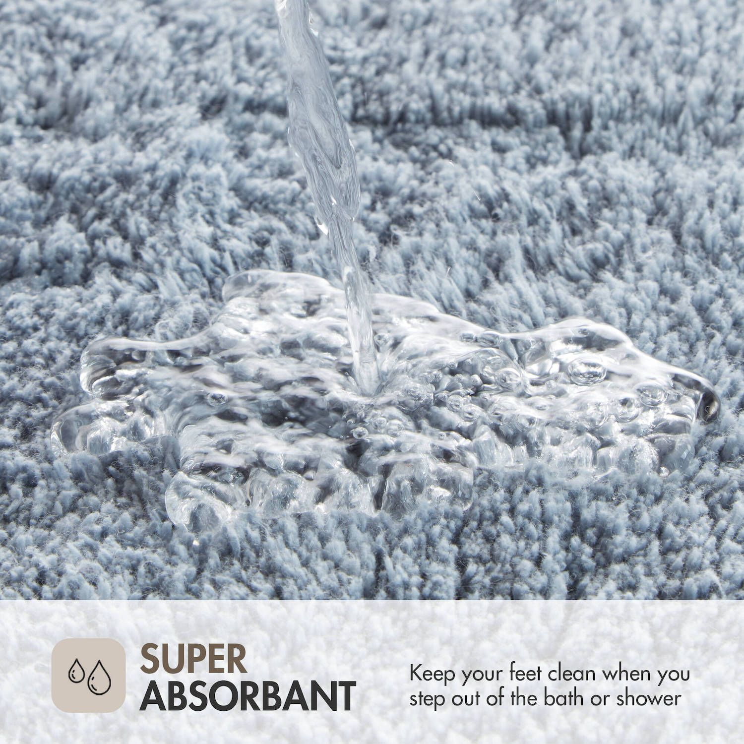 Madison Park Ethan Cotton Tufted Border Geometric Bathroom Rug