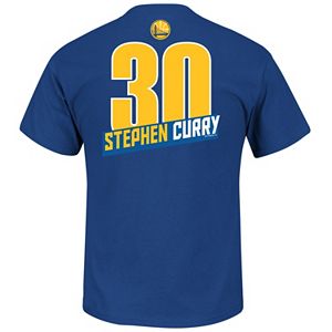 Big & Tall Majestic Golden State Warriors Stephen Curry Player Tee