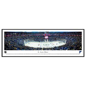 St. Louis Blues Stadium Center Ice Framed Wall Art