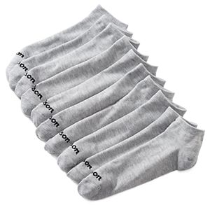 Men's Converse 10-pack Flat-Knit No-Show Socks