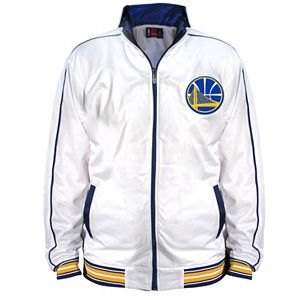 Big & Tall Majestic Golden State Warriors Tricot Jacket