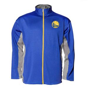 Big & Tall Majestic Golden State Warriors Full-Zip Fleece Jacket