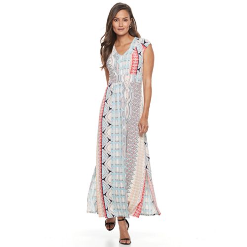Women's Dana Buchman Shirred Maxi Dress