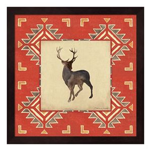 Deer Blanket Framed Wall Art