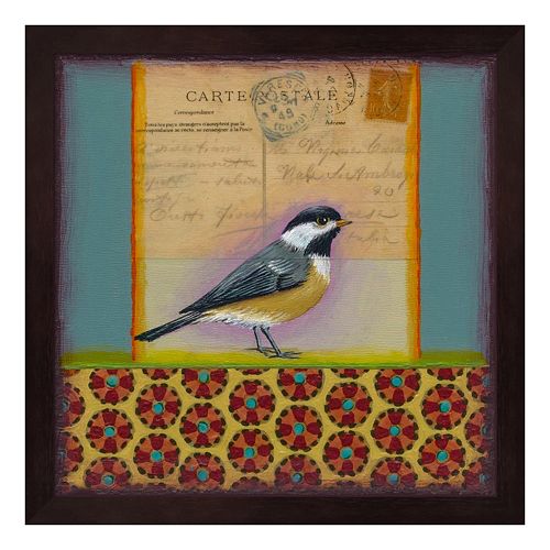 Chickadee Framed Wall Art