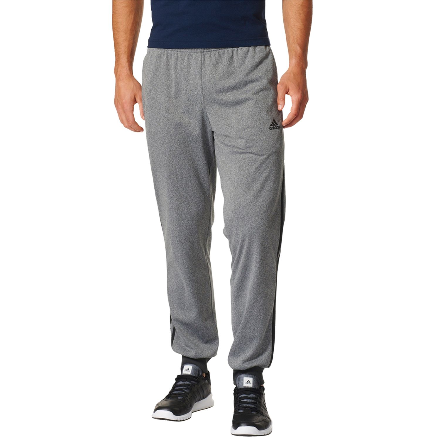 men's adidas tricot tapered pants