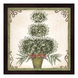 Topiary III Framed Wall Art