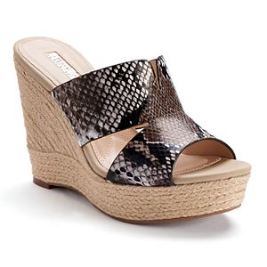 Jennifer Lopez Suri Women's Espadrille Wedge Sandals